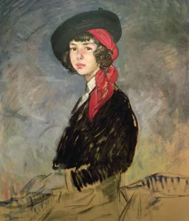 Schizzo per un ritratto della Duchessa di Alba (nata nel 1926), 1939